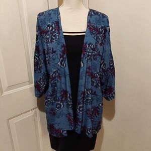 🌺 Like New LuLaRoe Light Silky Coverup/Wrap